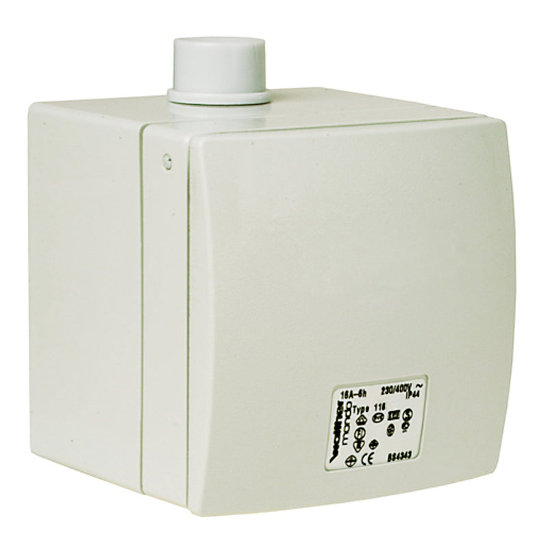 Walther Werke - CEE-Steckdose (IEC 60309) MONDO Wandsteckdose 16A 116406 4P 400V 6h IP44 AP