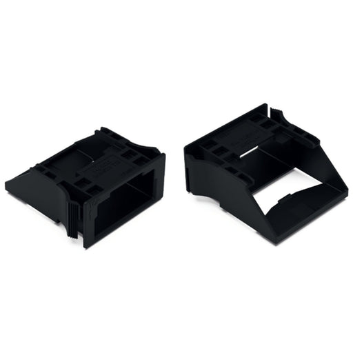 WAGO - Zubehör/Ersatzteile für steckbare Gebäudeinstallation Snap-In-Rahmen 770-318 3-pol.,1,0 3,0mm,sw − 100 Stück