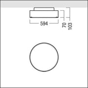 Zumtobel Group - Pendelleuchte LED-Rundleuchte ONDA2 P AV #42185441 4000K