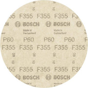 Bosch - Schleifpapier/Schleifvlies PRO F355 Schleifblatt, 115 2608605496 mm, G60, 10-tlg