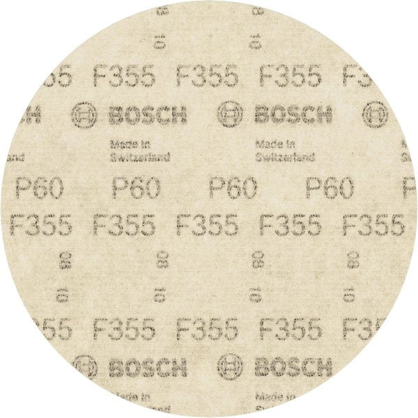 Bosch - Schleifpapier/Schleifvlies PRO F355 Schleifblatt, 115 2608605496 mm, G60, 10-tlg