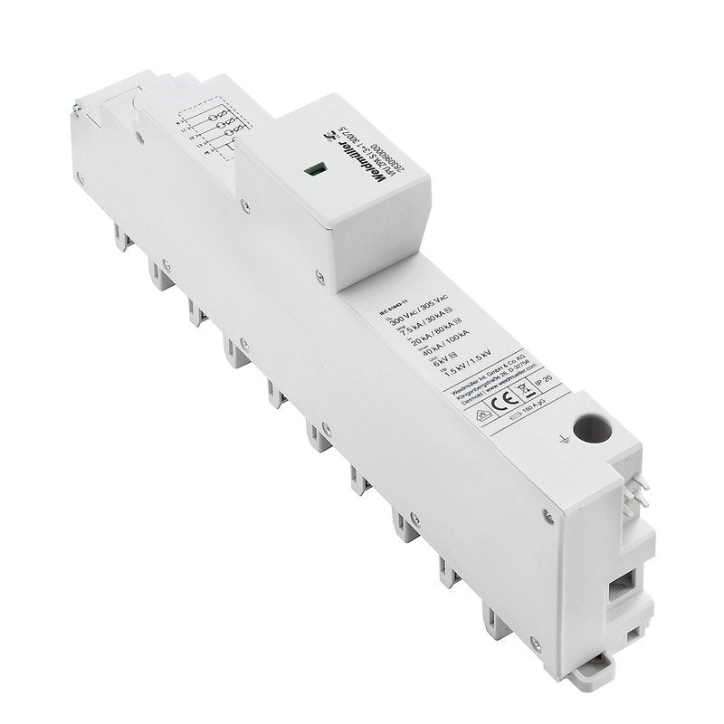 Weidmüller - Überspannungsableiter für Energietechnik/Stromversorgung Überspannungsableiter VPU ZPA SI3+1300/7,5