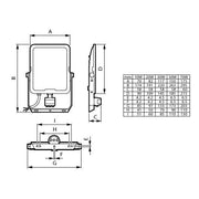 Philips Lighting - Downlight/Strahler/Flutlicht LED-Strahler BVP167 LED #73615399 830/840