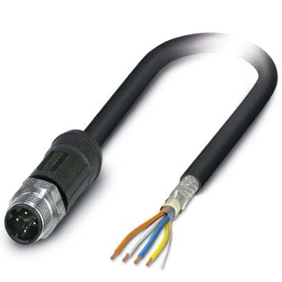 Phoenix Contact - Konfektioniertes Sensor-Aktor-Kabel Netzwerkkabel VS-M12MSD/ 2#1454202 − 1 Stück