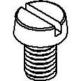 Niedax - Maschinenschraube/Bolzen Schraube Z M6X10 − 100 Stück
