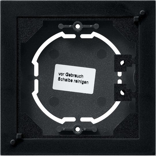 Gira - Aufputzgehäuse für Unterputzgerät AP-Gehäuse 1f. 0219005 flach schwarz