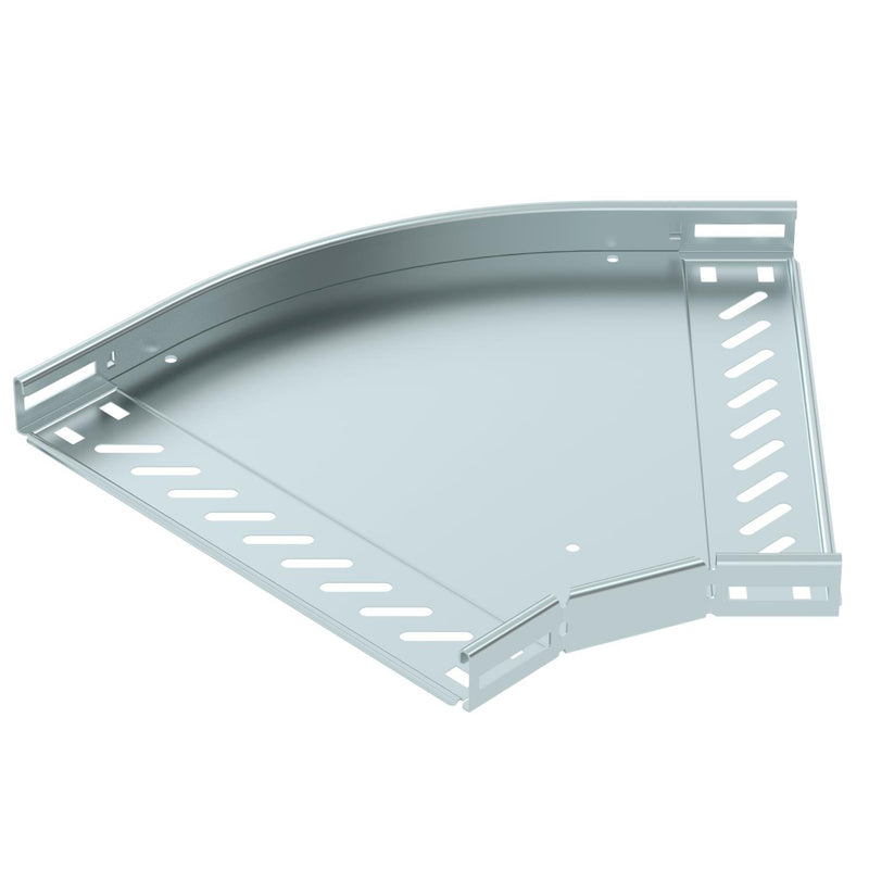OBO Bettermann - Bogen für Kabelrinne Bogen 45 Grad RB 45 330 FS 35x300 bandverzinkt