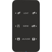 Berker - Bussystem-Tastsensor Touch-Sensor 3fach 75143165 Glas schwarz