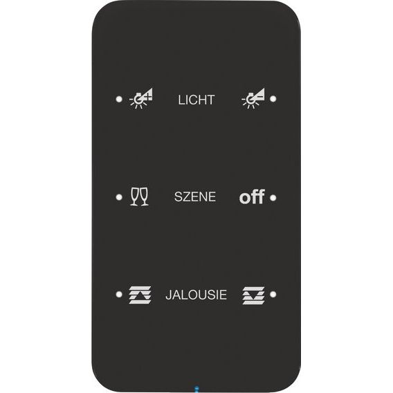 Berker - Bussystem-Tastsensor Touch-Sensor 3fach 75143165 Glas schwarz