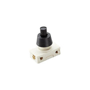 Bachmann - Geräte-Einbauschalter und -taster EB-Druckknopfschalter 924.138 sw, 2(1)A,250V 1p