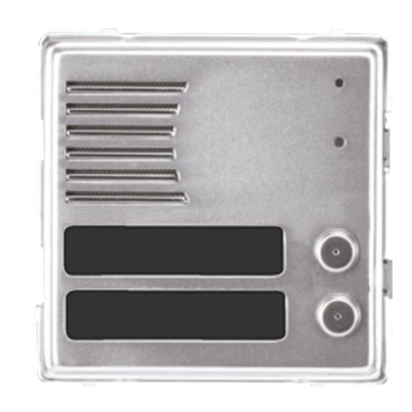 Grothe - Montageelement für Türstation Türlautsprecher-Abdeckg. TL 1148/22 m.zwei Klingeltasten