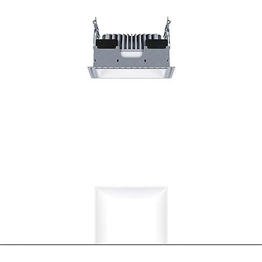 Zumtobel Group - Downlight/Strahler/Flutlicht LED - Einbauleuchte P - INFQ140L #60818565 2700 - 6500K