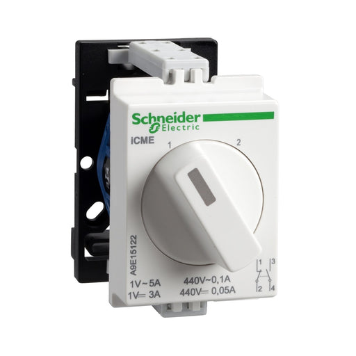 Schneider Electric - Schalter für Reiheneinbau Umschalter ICMB A9E15122 2 Pos