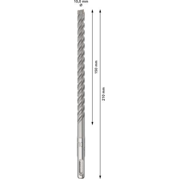 Bosch - Bohrer PRO SDS plus-5X 2608833903VE(10) Hammerbohrer 10 x