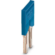Phoenix Contact - Querverbinder/Brücker für Reihenklemme Steckbrücke FBS 2-8 BU 2pol. − 10 Stück