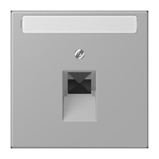 Jung - Einsatz/Abdeckung für Kommunikationstechnik Abdeckung für IAE/UAE LC 969-1 NAUA 204 gris moyen (32012)