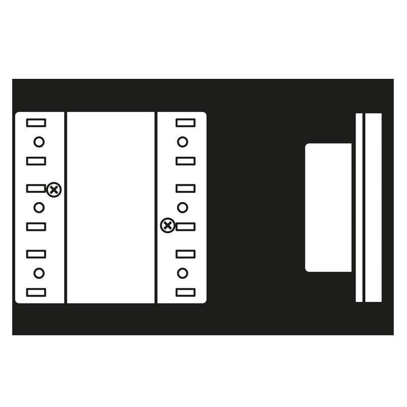 Jung - Bussystem-Tastsensor KNX Tastsensor-Modul LS 5073 TSM Standard, 3fach − 1 Stück