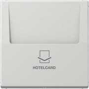 Jung - Abdeckung/Bedienelement für Installationsschalterprogramme Hotelcard-Schalter lgr LS 590 CARD LG ohne Taster-Einsatz