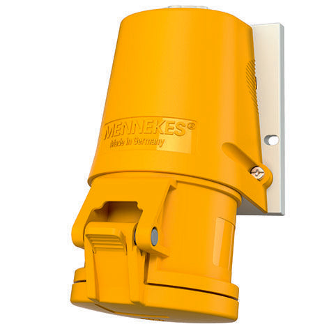 Mennekes - CEE-Steckdose (IEC 60309) Wanddose TwinCONTACT 1345 32A3p4h110V, IP44
