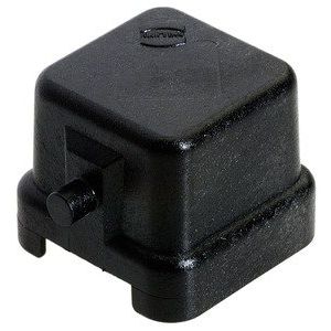 Harting - Schutzkappe für Industriesteckverbinder Abdeckkappe 09200035409 HAN 3A-AK-Dichtung − 10 Stück