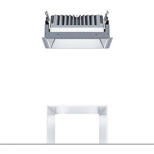 Zumtobel Group - Downlight/Strahler/Flutlicht LED-Einbauleuchte P-INFQ190L #60818611 2700-6500K