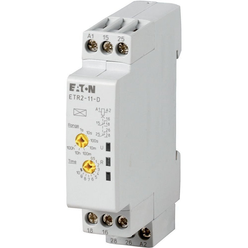 Eaton - Zeitrelais 2W 0,05s-100h ETR2-12-D 24-240V AC 50/60Hz