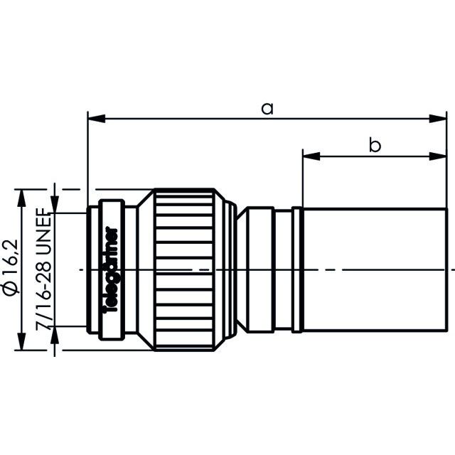 Telegärtner - Koax-Steckverbinder R-TNC-Buchse Revers. 100023753 cr/crG37 (2.7/7.25) − 5 Stück