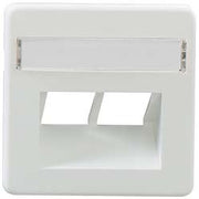 Rutenbeck - Einsatz/Abdeckung für Kommunikationstechnik Zentralstück ZSt UAE-Cat. 8/8 rw 2f.,m.Beschriftf.rws