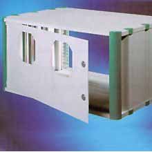 Heitec - Tür/Bedientableau (Schaltschrank) Rücktür HC schwenkbar 3751.120 6HE/19"