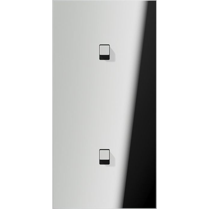 Jung - Abdeckung/Bedienelement für Installationsschalterprogramme Abdeckung mit Kipphebel GCR 12-20 E 22 2fach, 2x1 Kipphebel