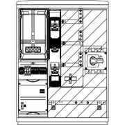 Elsta Mosdorfer - Zähler-Komplettschrank WS A850-1 W4 250A 1WS OVAG WS812.W4.C1S01