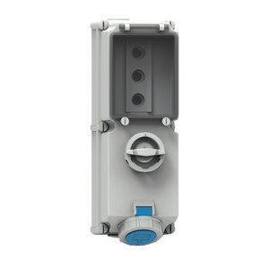 Bals Elektrotech - CEE-Steckdose abschaltbar, abgesichert (IEC 60309) Wandsteckdose abschaltbar 17034 abgesichert 16A 4p