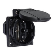 Bals Elektrotech - Schutzkontakt-Anbausteckdose Schutzk. Anbausteckdose 71097 16A IP44 schwarz − 20 Stück