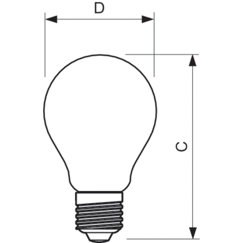 Philips Lighting - LED - Lampe/Multi - LED LED - Lampe E27 CorePro LED#38003500 klar Glas