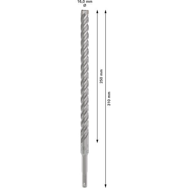 Bosch - Bohrer PRO SDS plus-5X 2608833827 Hammerbohrer 16 x