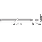 Ledvance - Decken-/Wandleuchte LED-Feuchtraumleuchte DPCOMP600V16W840IP66 840, IP66