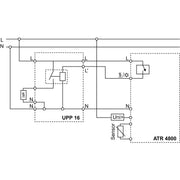Eberle Controls - Raumthermostat/Uhrenthermostat AP-Uhrenthermostat ATR 4800-16 Raum-/ Fußbodenregle