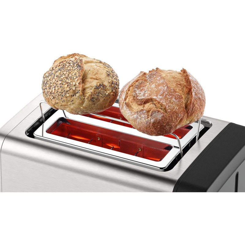 Bosch SDA - Toaster TAT4P420DE eds/sw Edelstahl/schwarz