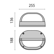 Performance in Light - Decken-/Wandleuchte Wand- und Deckenleuchte 302022 1x60W IAA A60