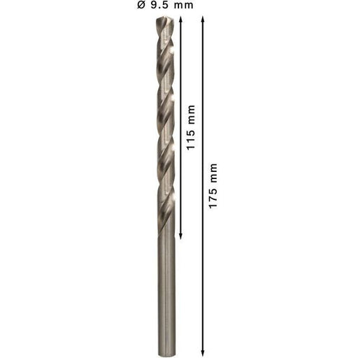 Bosch - Bohrer PRO Metal HSS-G 2608596830 Spiralbohrer 9,5 x