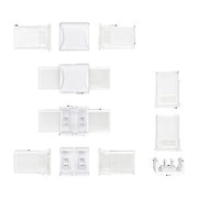Nobile - Zubehör/Ersatzteile für Lichtschlauch/-band Verbinder starr 5er Set 5011510615 − 1 Stück