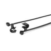 HellermannTyton - Kabelbinder Befestigungsbinder 156-00155(500) schwarz − 500 Stück