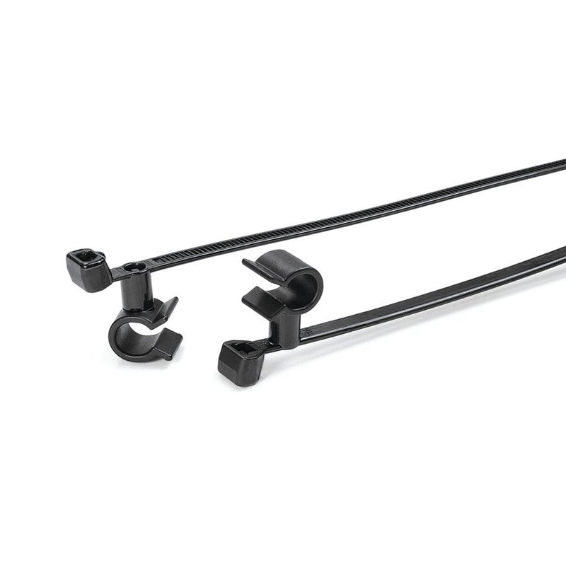 HellermannTyton - Kabelbinder Befestigungsbinder 156-00155(500) schwarz − 500 Stück