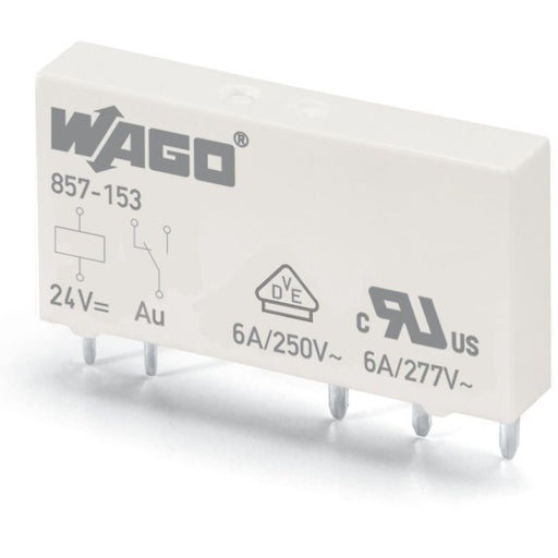 WAGO - Schaltrelais Elementarrelais 857-153 DC 24 V,1 Wechsler − 20 Stück