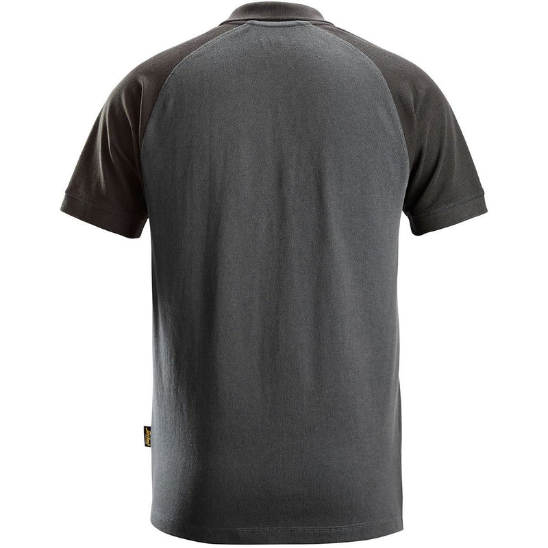 Snickers Workwear - Poloshirt 2-Farben Poloshirt 27505804007 XL,stahlgr-schw
