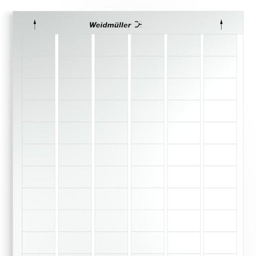 Weidmüller - Kennzeichnungsmaterial Gerätemarkierer LM MT300 30X20 SI − 10 Stück