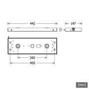 LTS Licht&Leuchten - LED-Betriebsgerät Netzteil 48V NEO-ZCONV2X150/CASws 2x150W, weiß