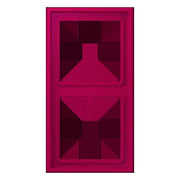 Jung - Abdeckrahmen Rahmen 2-fach LC 982 230 rouge rubia