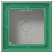 Jung - Aufputzgehäuse für Unterputzgerät Aufputz-Kappe 1fach LC 581 A 250 vert 59 (4320G)