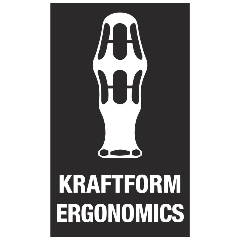 Wera Werk - Werkzeugset Schraubendreher-Set 7440/41/42 Kraftform 0,3-6Nm  − 1 Stück